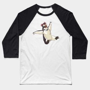 Eva Penguin Baseball T-Shirt